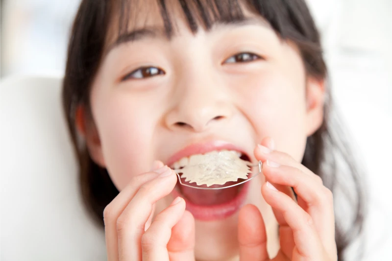 峰歯科・矯正歯科クリニックで矯正治療を受けるお子様