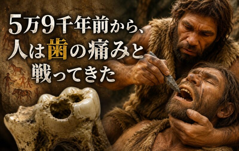 5万9千年前の歯科治療