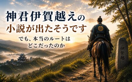 「神君伊賀越え」の小説が出たそうです。でも、本当のルートはどこだったのか