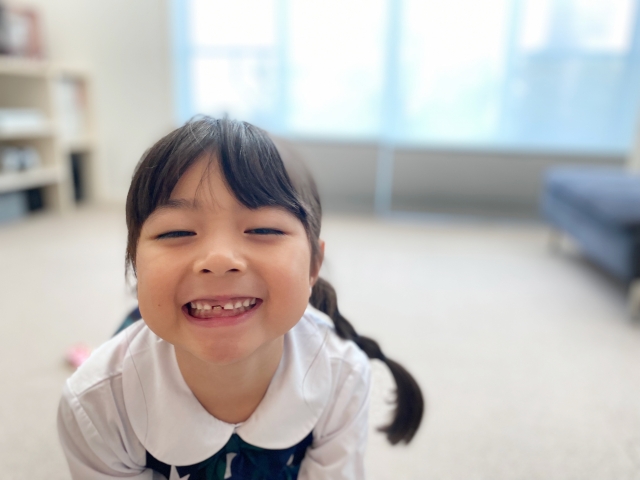 お子さんの歯並び