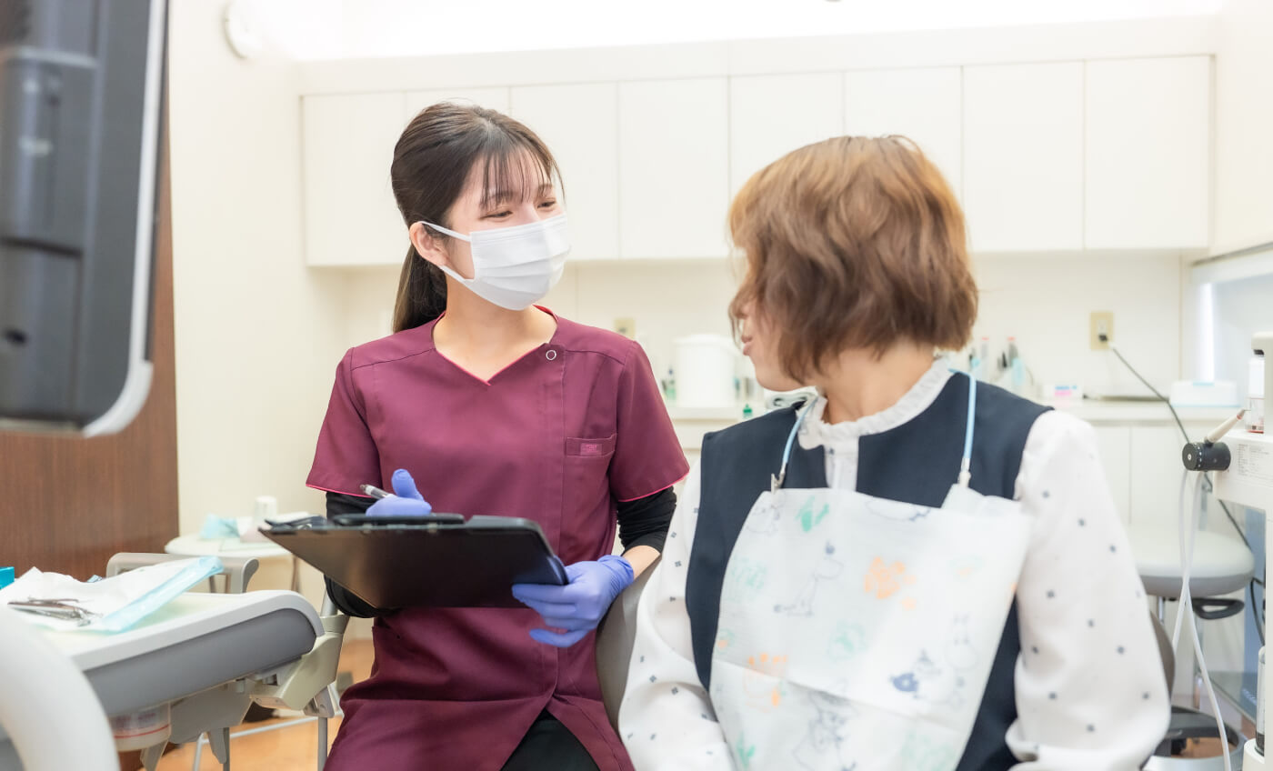 当院でも歯科衛生士が活躍しています