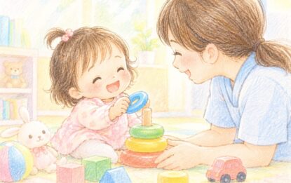 少しずつできることが増えてきた1歳の女の子♪